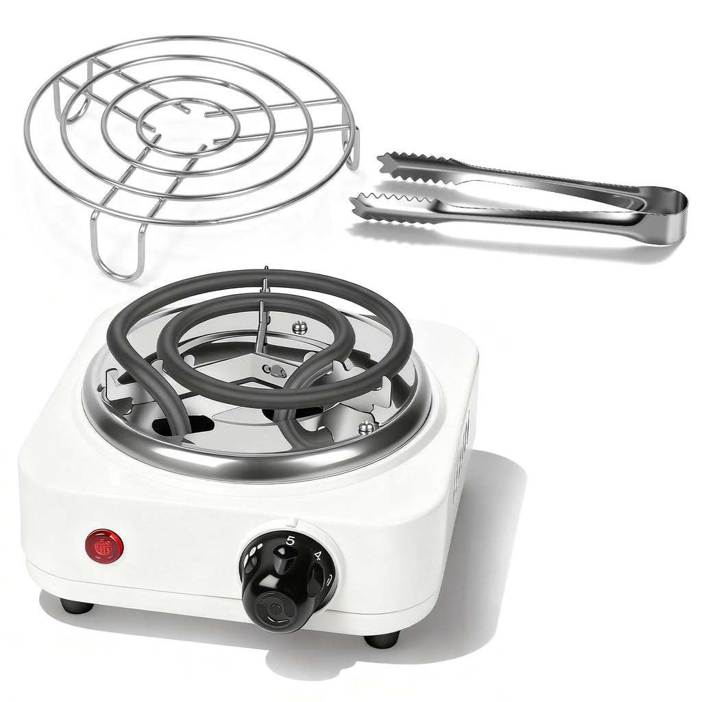 1Pc brûleur de charbon électrique 500W Hookah brûleur de charbon compact pour Hooka Cub