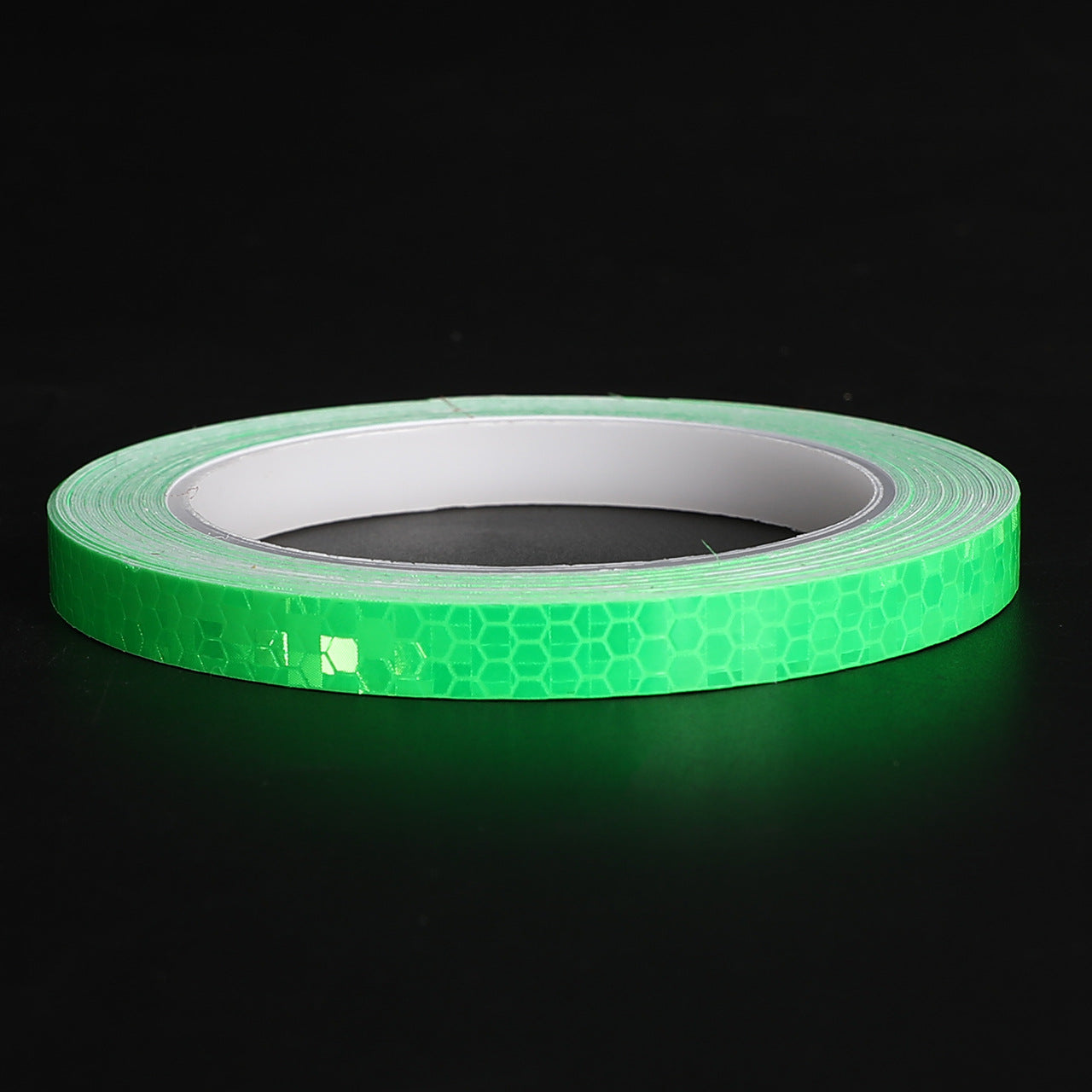 Couleur solide cristal couleur treillis moto nuit avertissement bande réfléchissante
