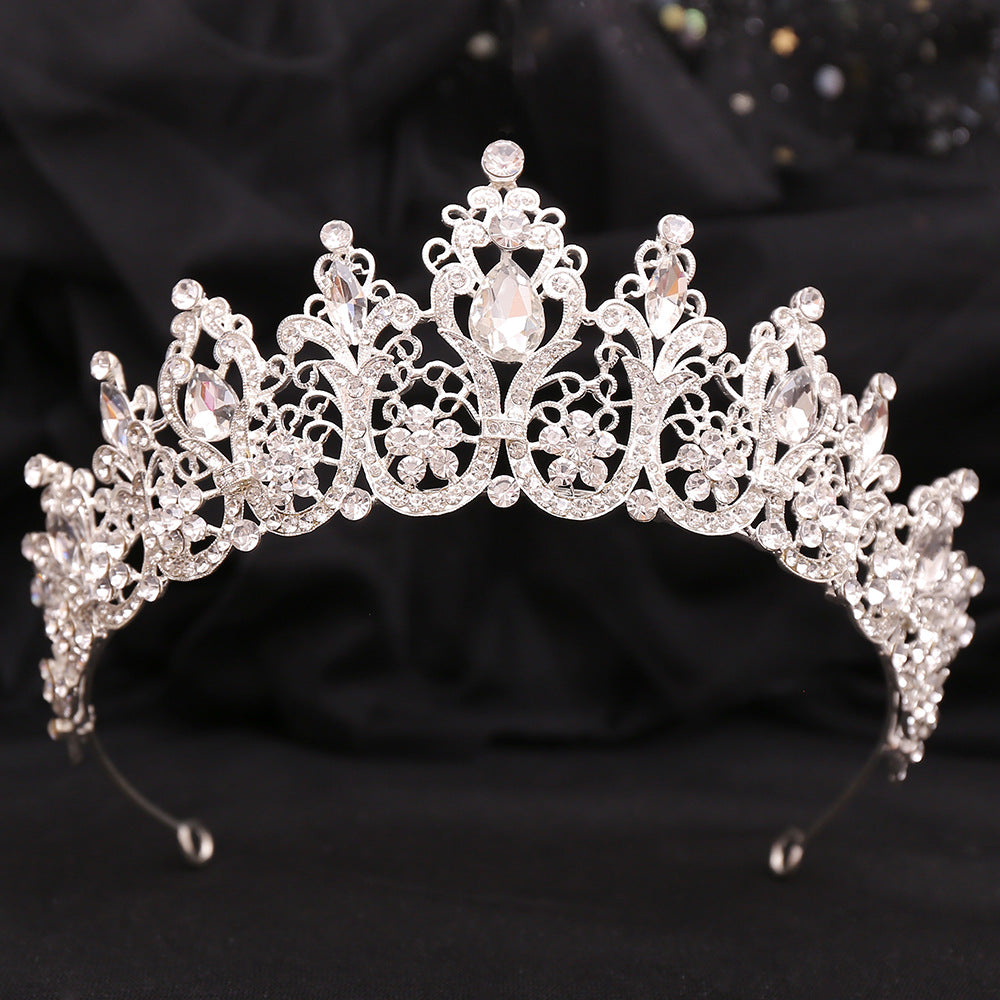 Tête de mariée en cristal européen et américain
