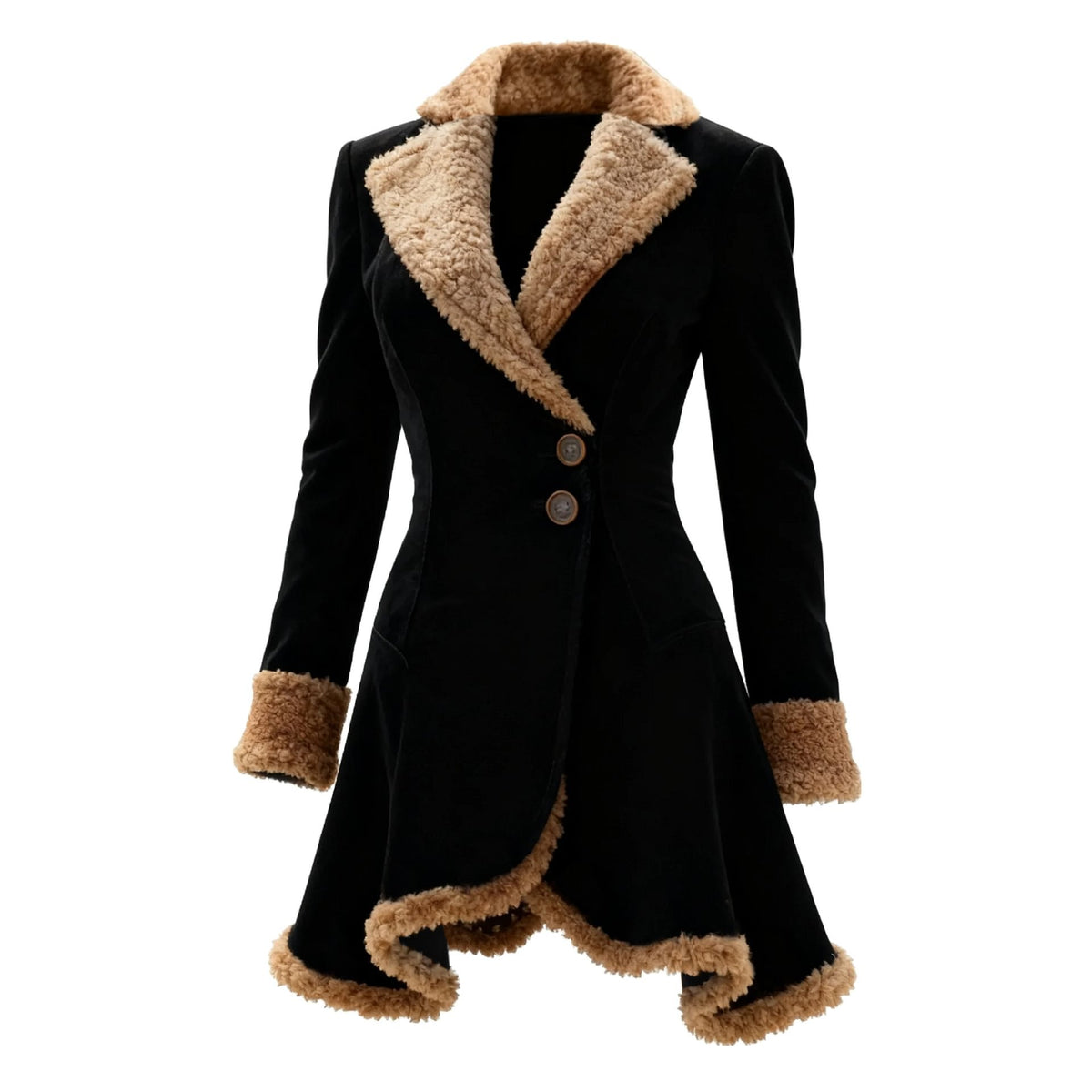 Veste polaire Manteau épais intégré pour femmes
