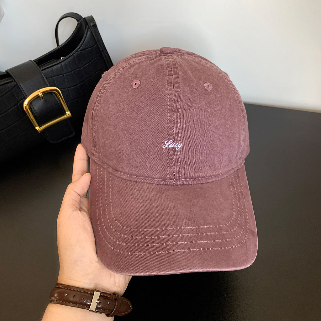 Casquette de baseball pour femmes, lavée à l'eau