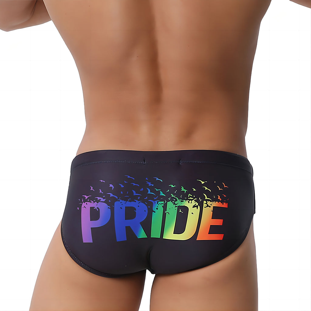 Slip imprimé homme Imprimé multicolore