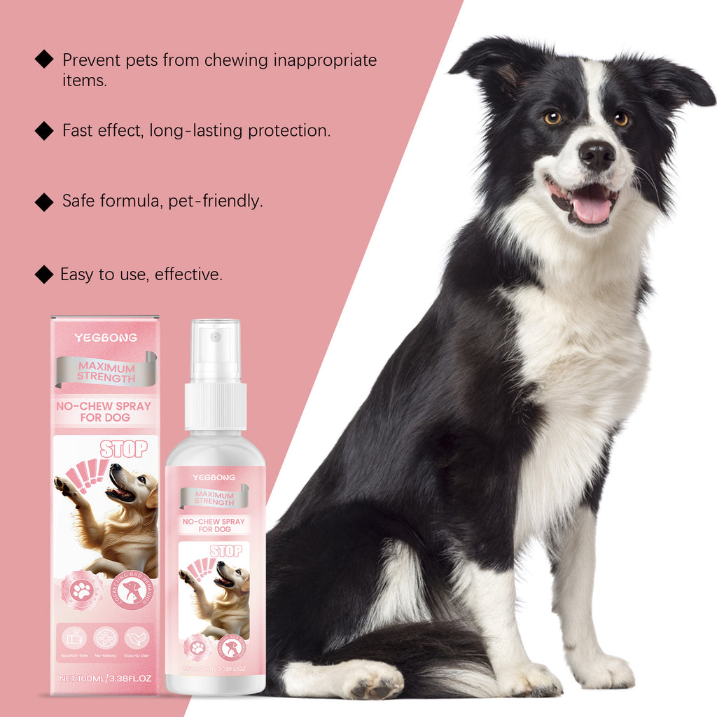 Pas de spray pour les chiens