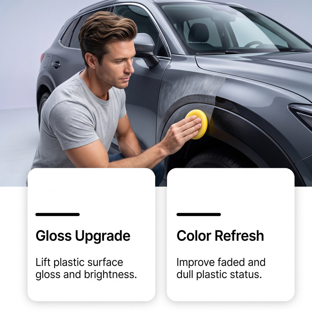 Agent de soins en plastique automobile