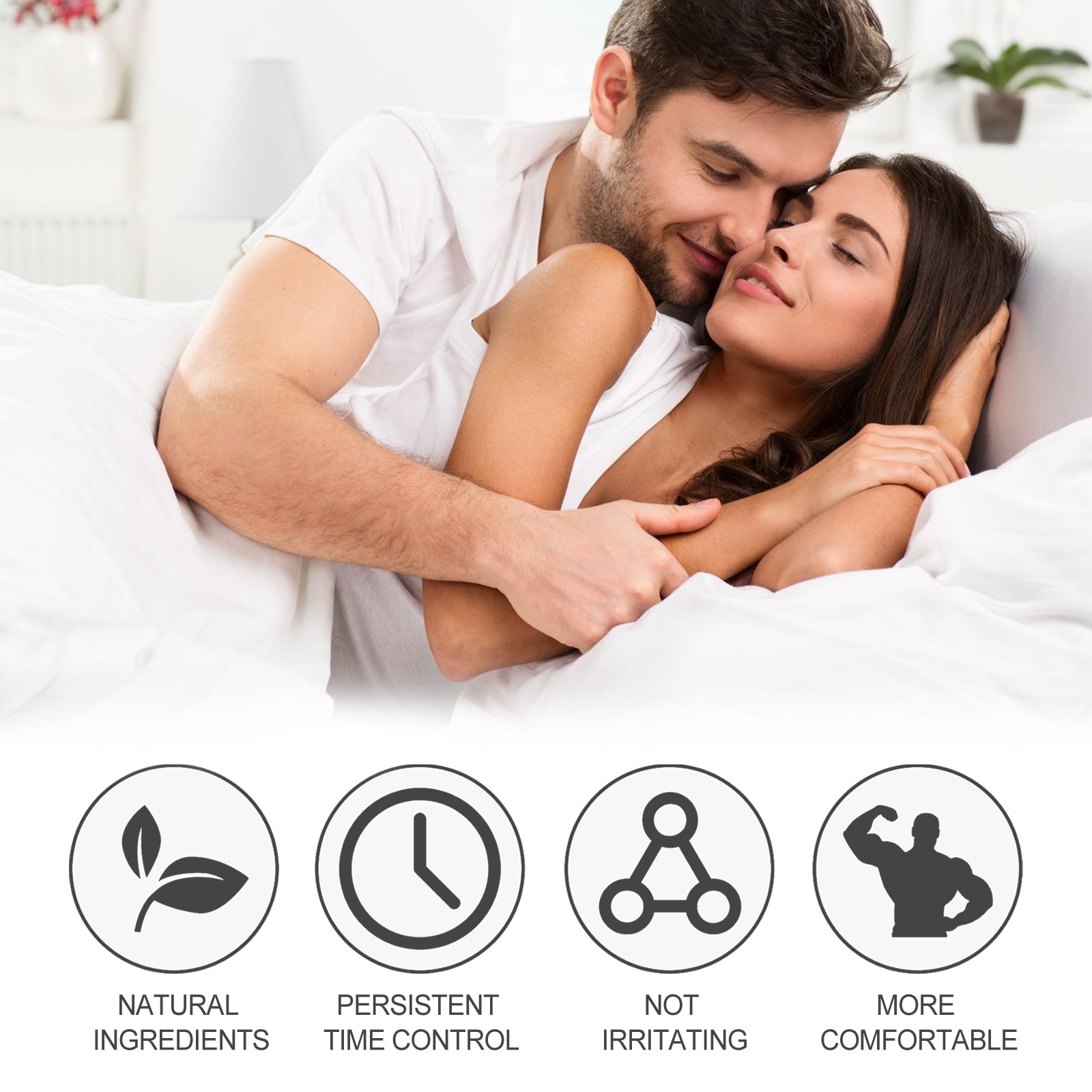 Des gouttes naturelles d'amélioration masculine