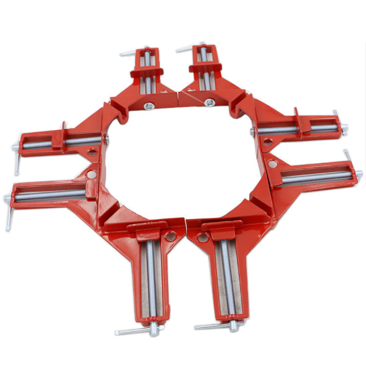Renforcement de l'angle droit Clip bricolage verre réservoir de poisson fixation rapide