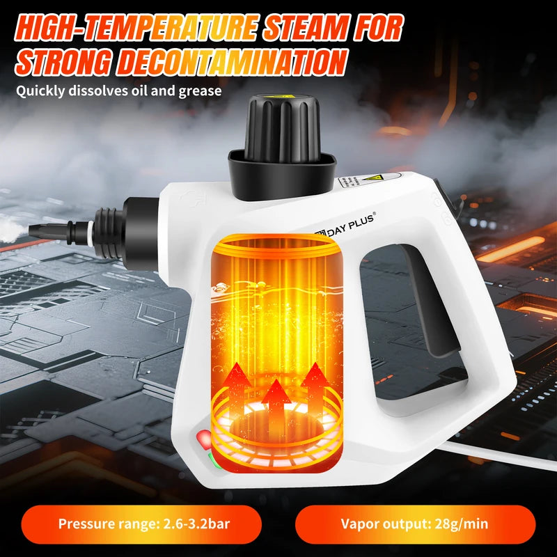 Nettoyeur de vapeur portatif 1000W 400ml pour la maison