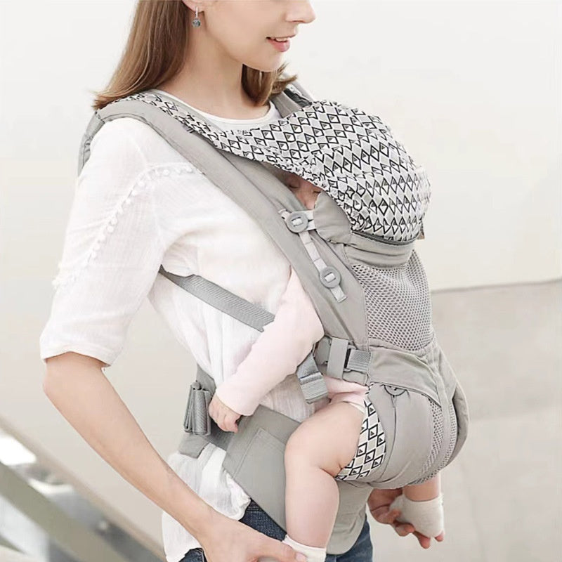 Tabouret multifonctions pour porte-bébé