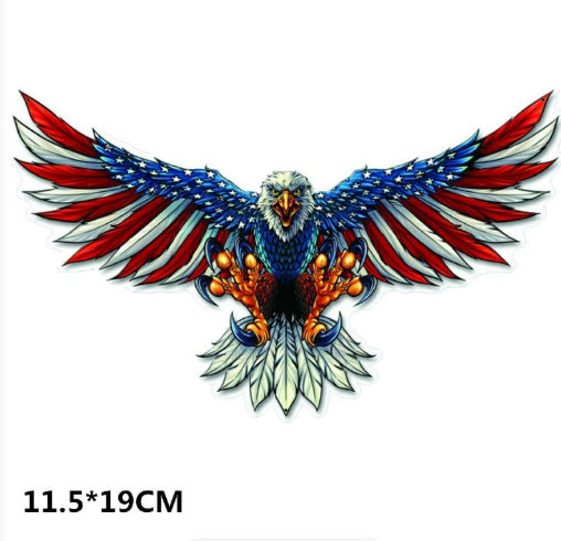 Eagle Personnalité réfléchissante Voiture Décoration du corps Décals