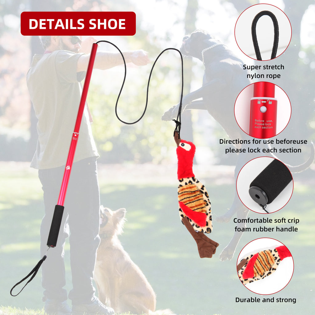 Stick d'entraînement rétractable pour chiens pour animaux de compagnie