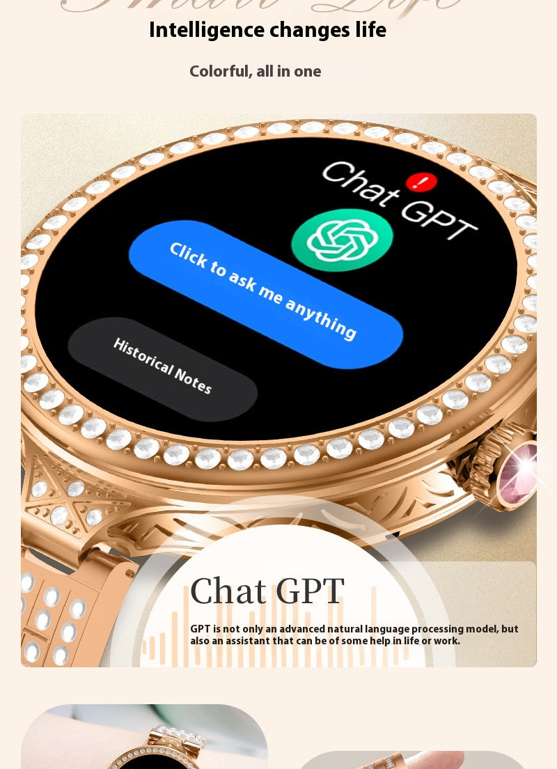 Surveillance de la santé Sports Record Women's Smart Watch