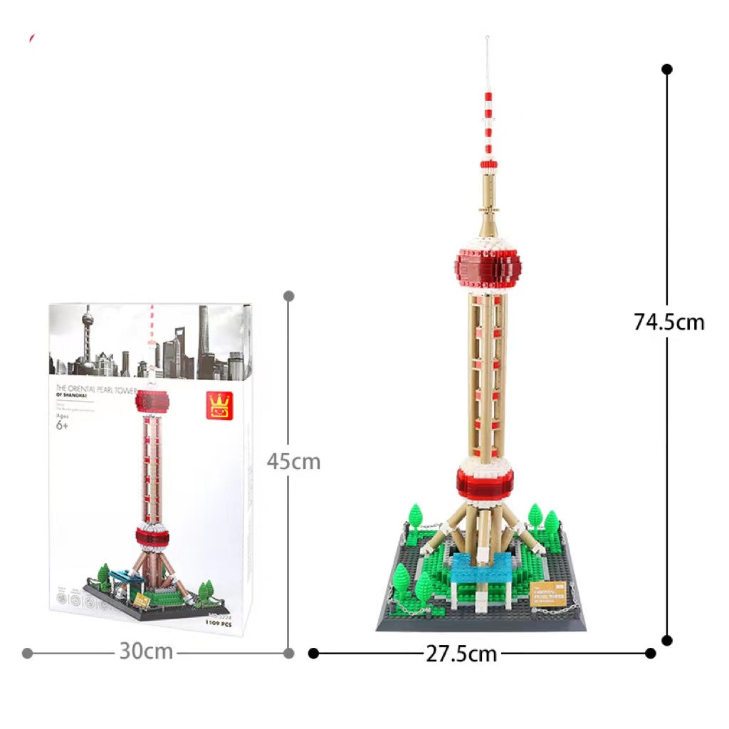 Wange Building Block Street View Jouets pour enfants