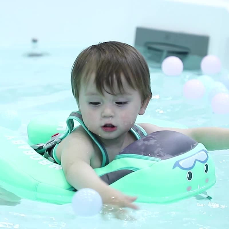 Collier de bain pour bébé non gonflable