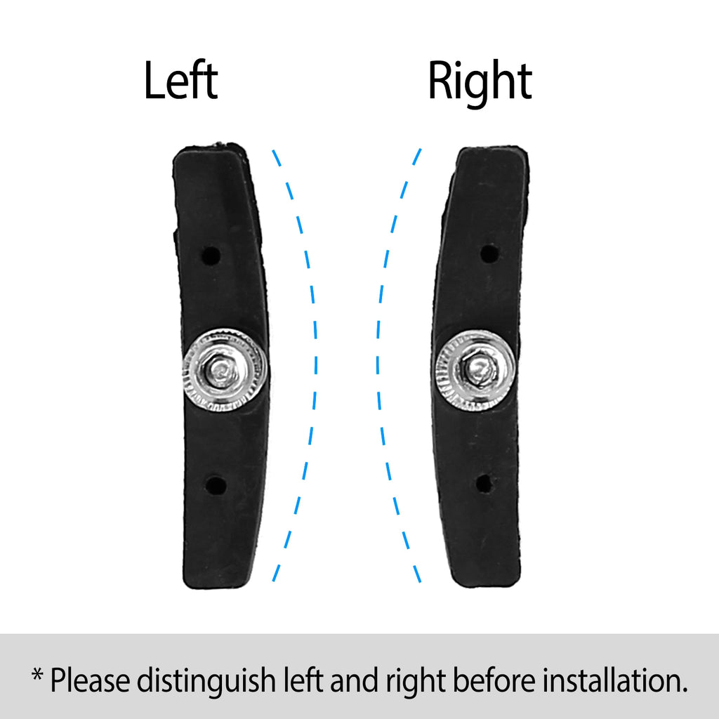 5 paires V Plaques de frein de vélo Road Mountain Vélo V-Brake Blocks Set 70mm Vélo V antidérapant