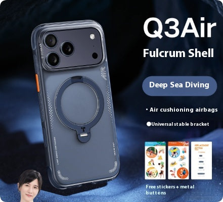 Magnetic Anti-Fall Airbag Button Camera Protection Full Cover Shell