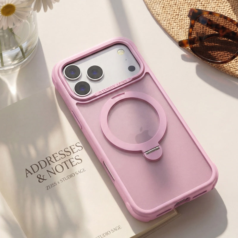 Cas de téléphone à aspiration magnétique pour peau