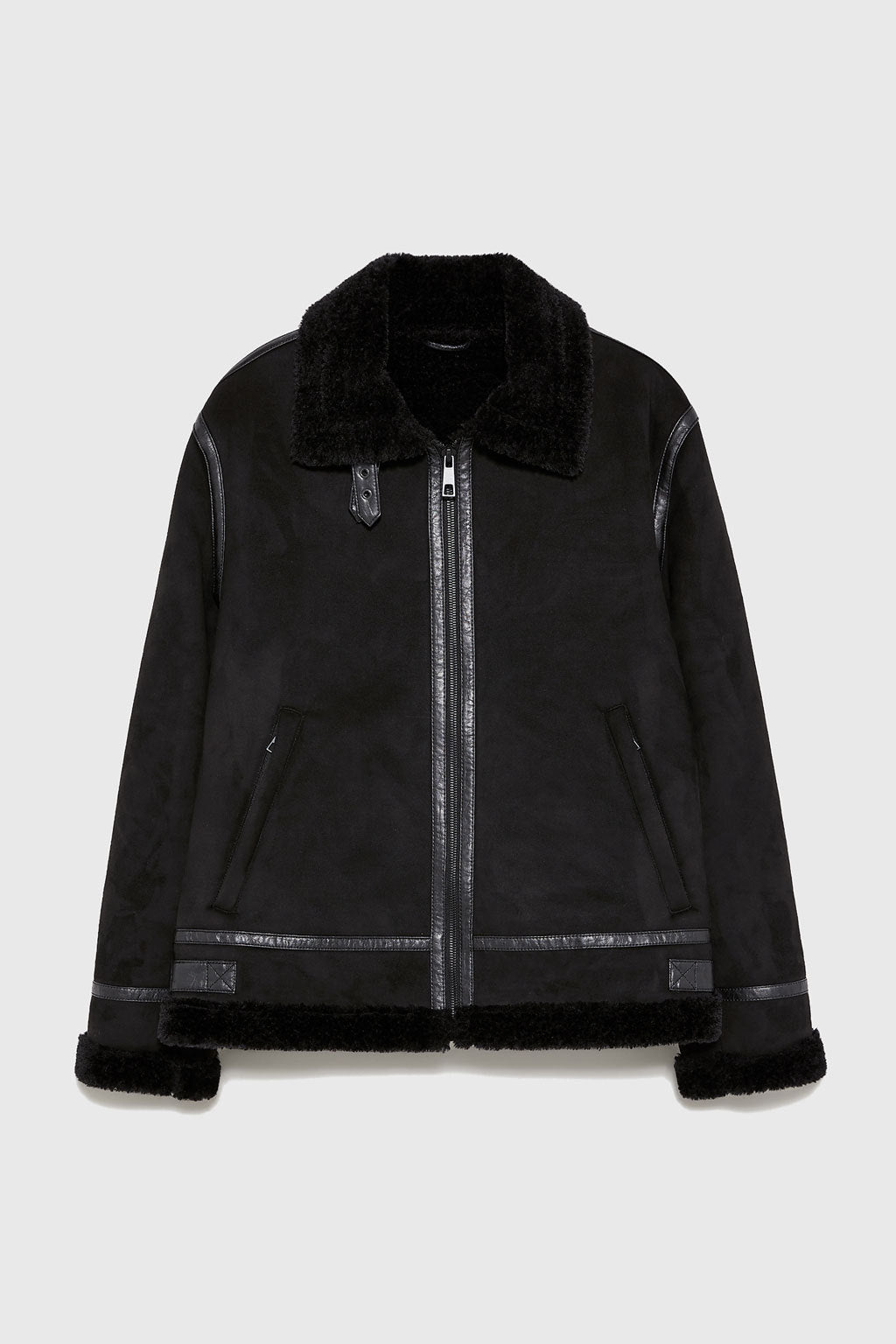 Veste en tissu Lapel Suede pour homme