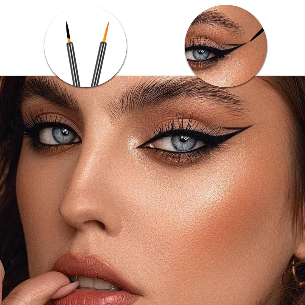 Brosses jetables pour eyeliner à cent paquets - Applicateurs ultra-fins