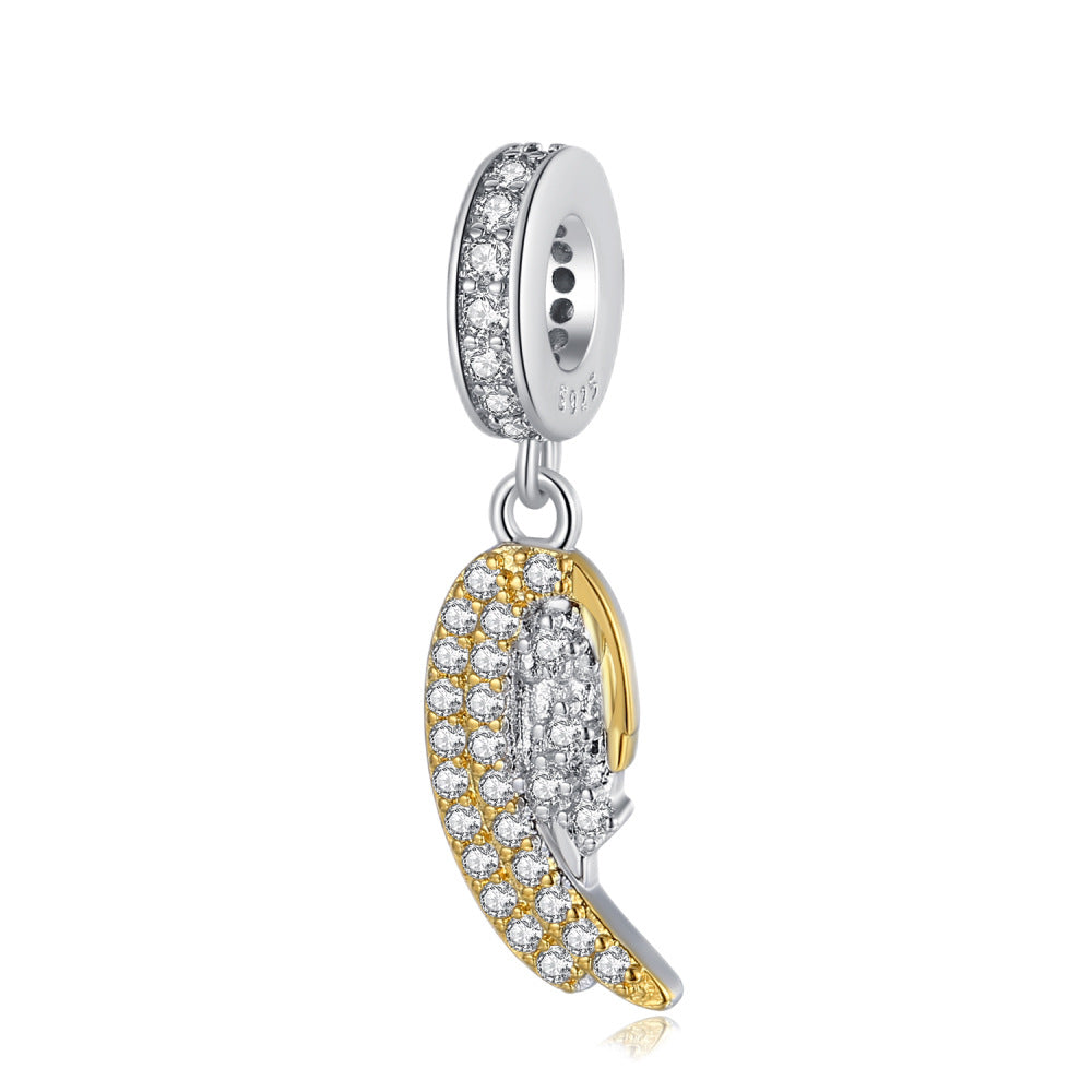 Accessoire mignon animal coloré huile-dépôt pendentif bracelet