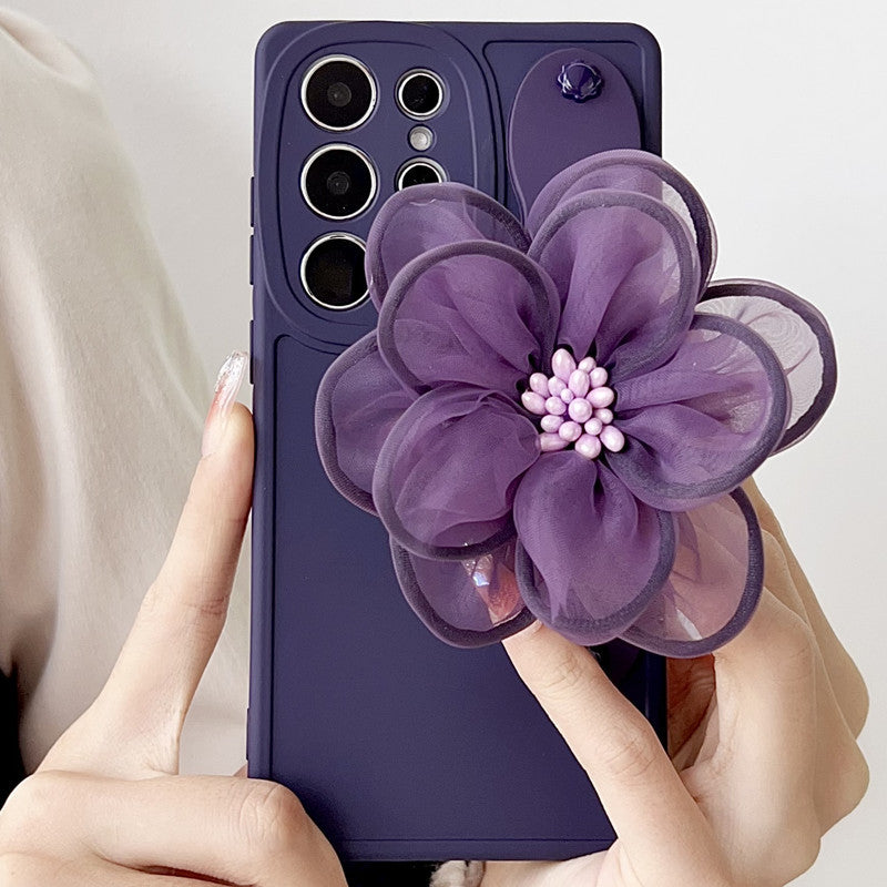 Boite de téléphone porte-bracelet applicable Fleur haute qualité
