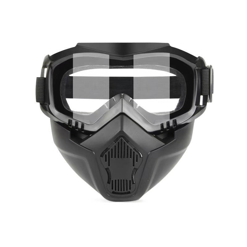 Gants de moto anti-fog masque rétro