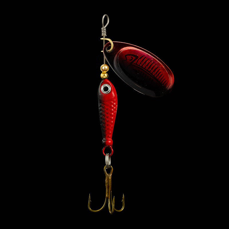 Paillettes rotatives Pointage manuel Pièce composite Simulation Lure Lure