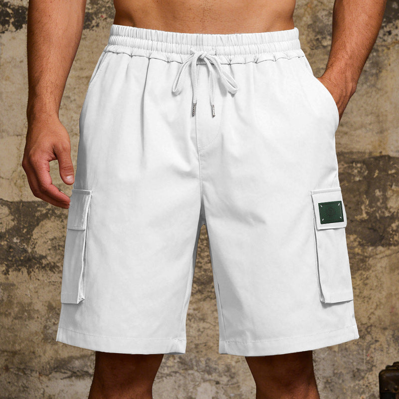 L'Europe et l'Amérique en plein air hommes Américain-Style Elastic Casual Multi-Pocket Workw
