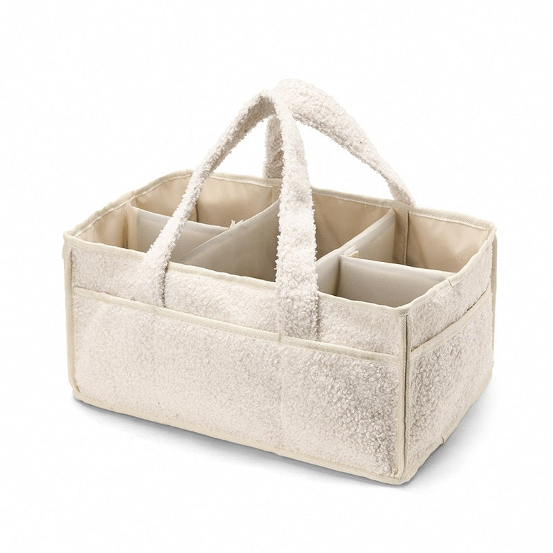 En peluche sac de maman bébé couches Organisateur sac de stockage de bouteille