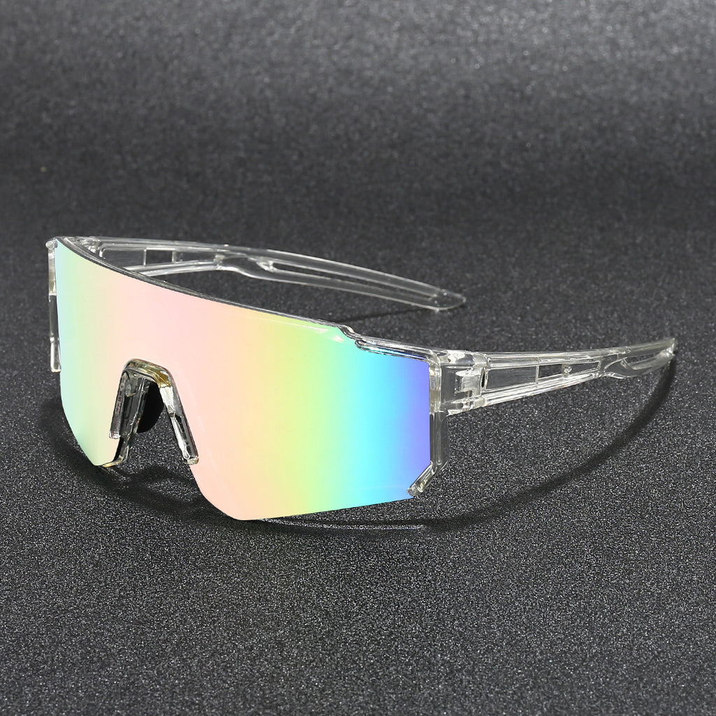 Lunettes de soleil européennes et américaines de style Sporty Square