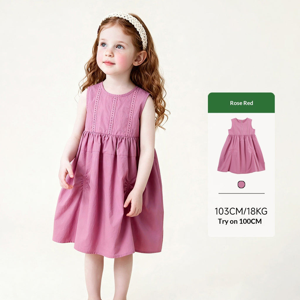 Robe de Veste en Dentelle Ruched pour filles