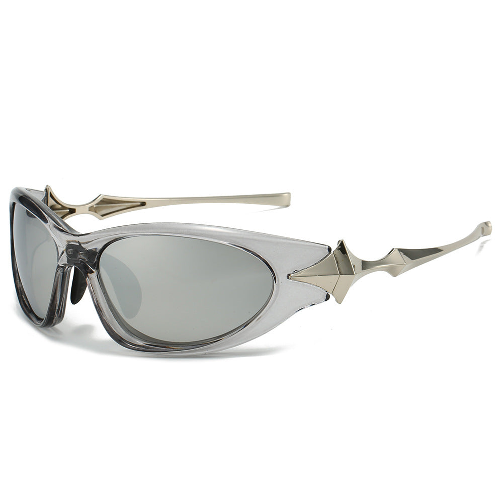 Personnalité Mode Punk Lunettes de soleil futuristes