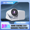 Projecteur de chant de karaoké avec microphone