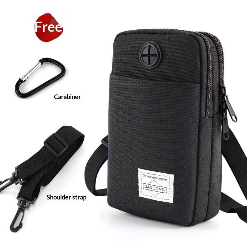 Oxford Cloth Waterproof Sport Outdoor Crossbody Phone Bag