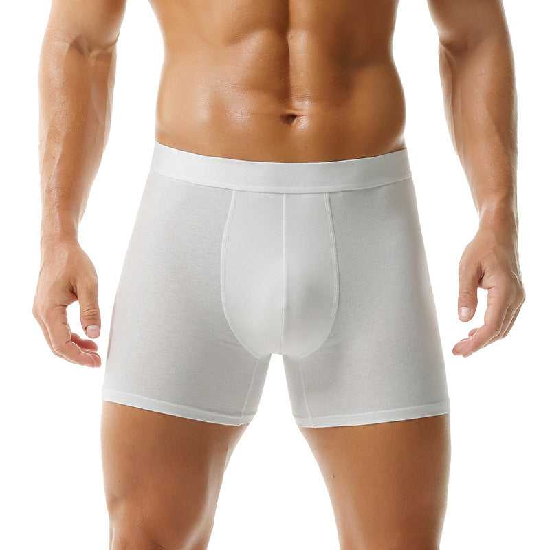 Slip de boxer en coton respirant pour hommes Plus Taille Intimates tout-saison
