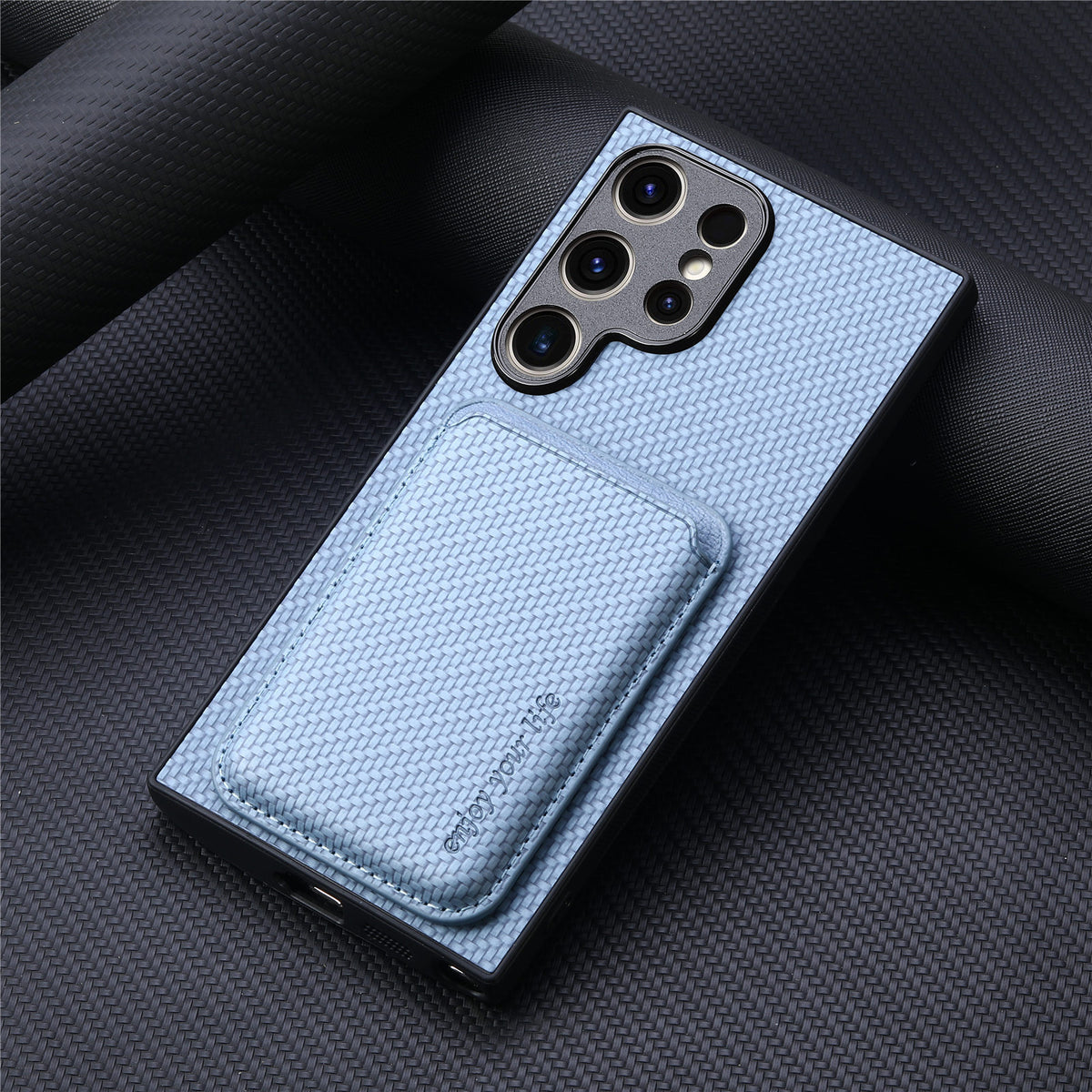 Aspiration Magsafe Porte-cartes Deux en une Étui de téléphone en cuir