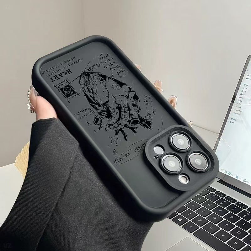 Mode Modèle cardiaque personnalisé Cas de téléphone