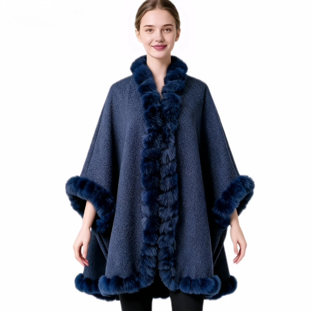 Couleur solide des femmes Casual automne et châle d'hiver