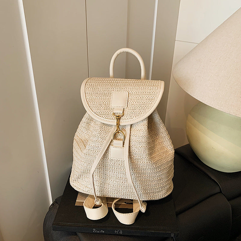 Voyages de vacances Femmes Woven sac à dos étudiant