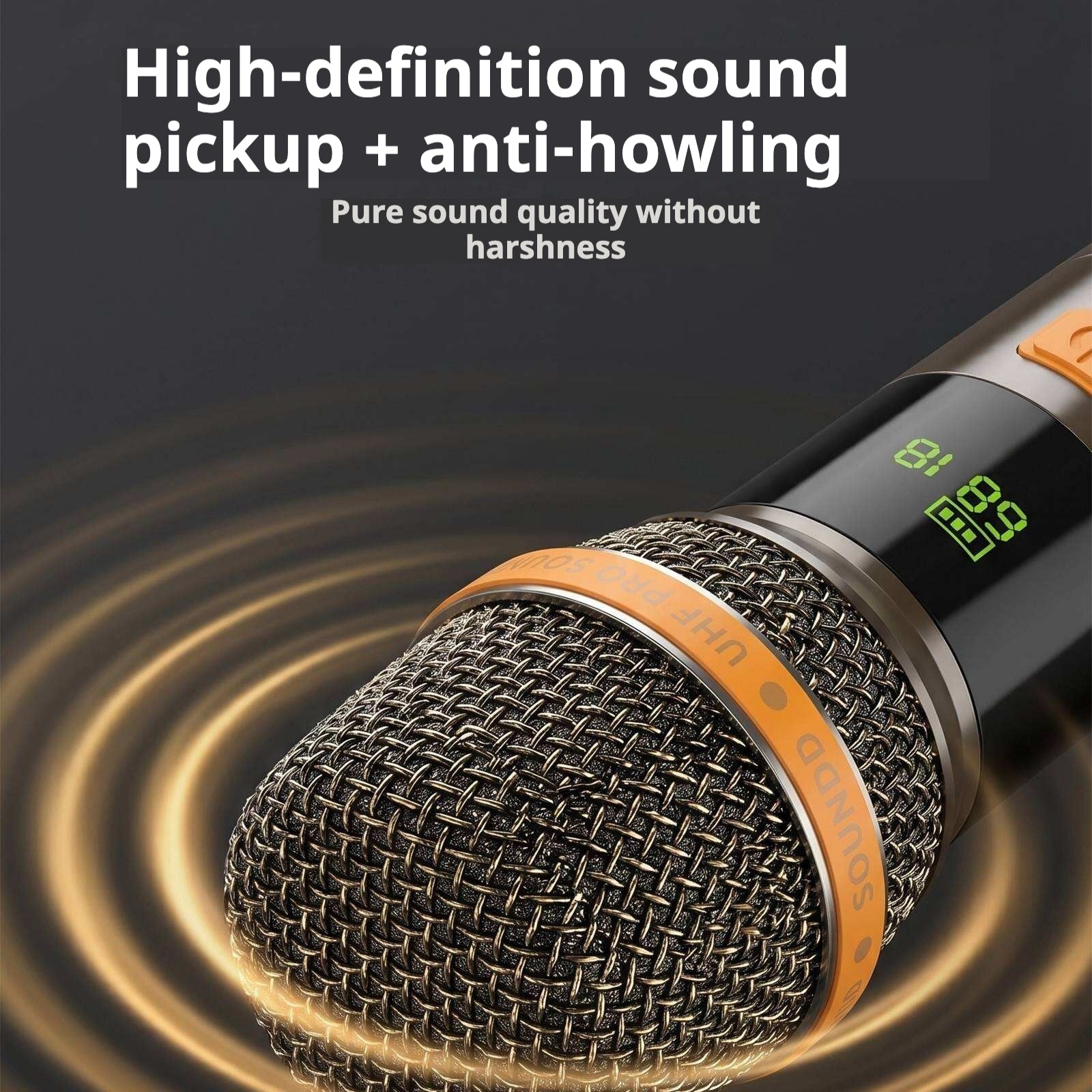 KP-10 11 12 Microphone sans fil universel 2.4G le plus vendu1 à 2 micros portables