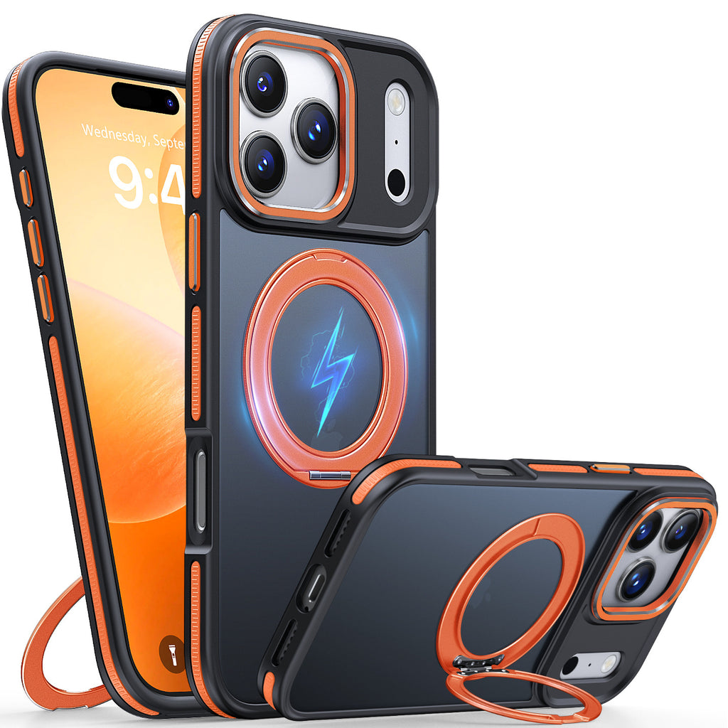 Boîtier de téléphone magnétique avec support
