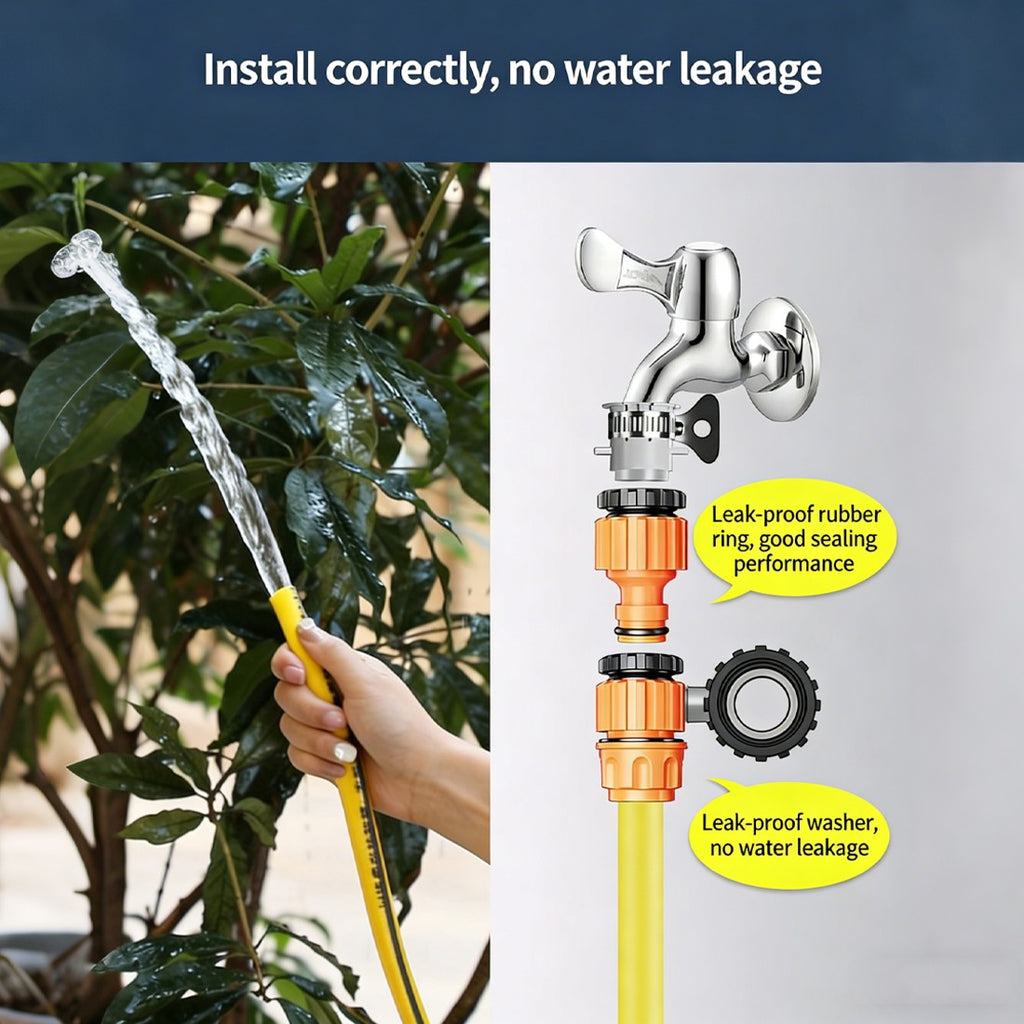 15-30M tuyau de tuyau de jardin lourd renforcé tuyau extérieur anti-kink