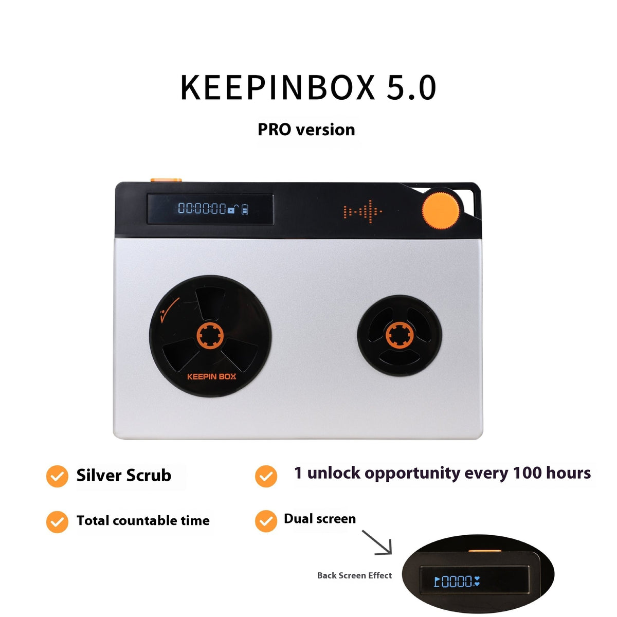 Mobile Phone Lock Autodiscipline Timing Box Ring Addiction