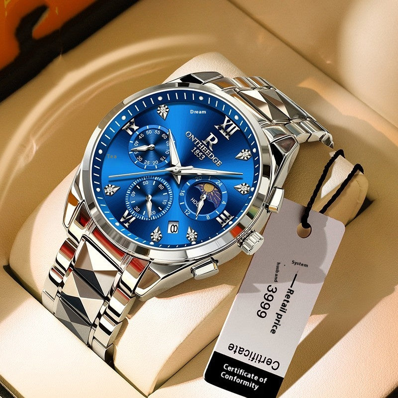 Imperméable Tungsten Steel Quartz Business Watch