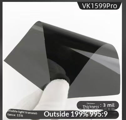 Fenêtre de film solaire automobile verre thermo-isolant