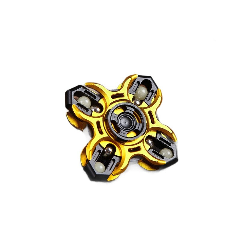 Jouet interactif en alliage d'aluminium spinner Fidget Stress-Relief