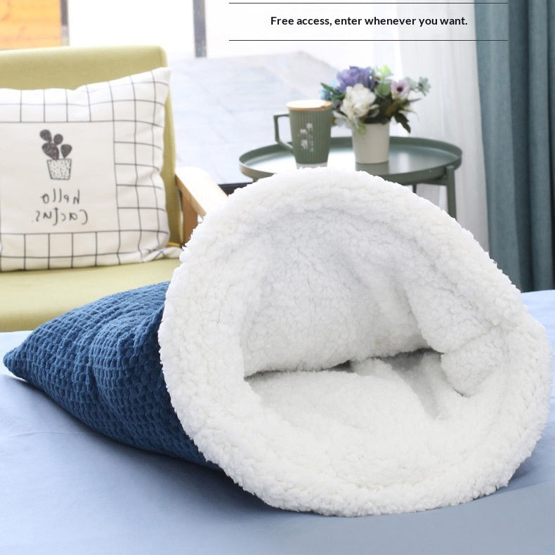 Lit d'enfant Lit de chat chaud et confortable Lit de chat
