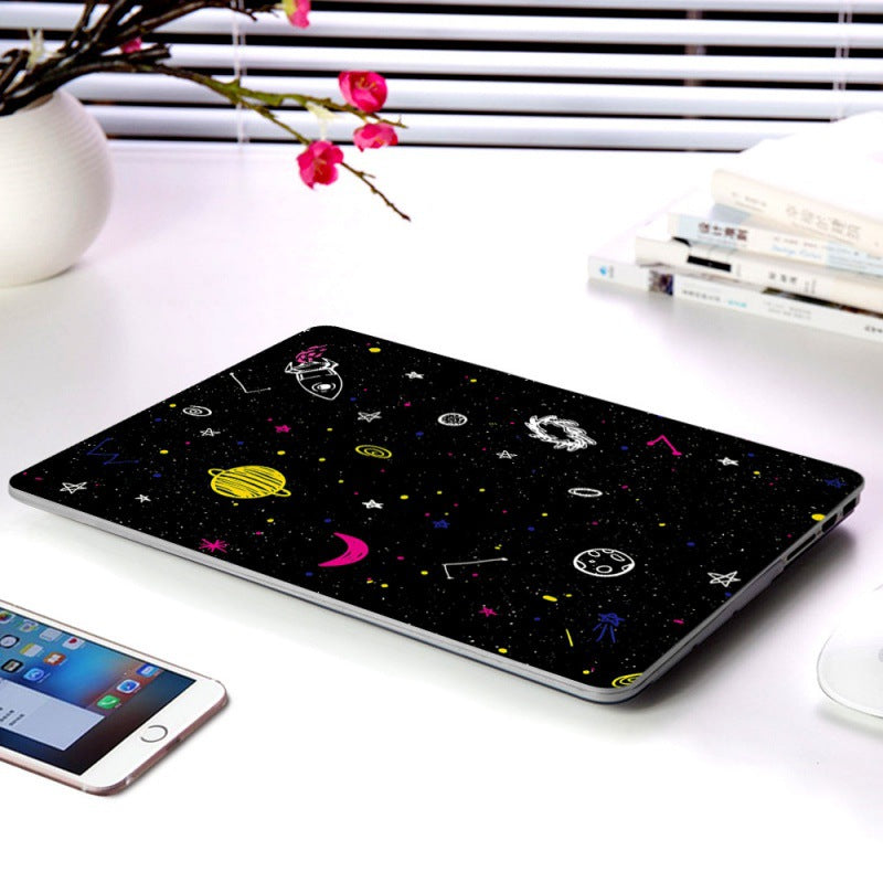 Cartoon Space série Cas ordinateur portable pour Apple