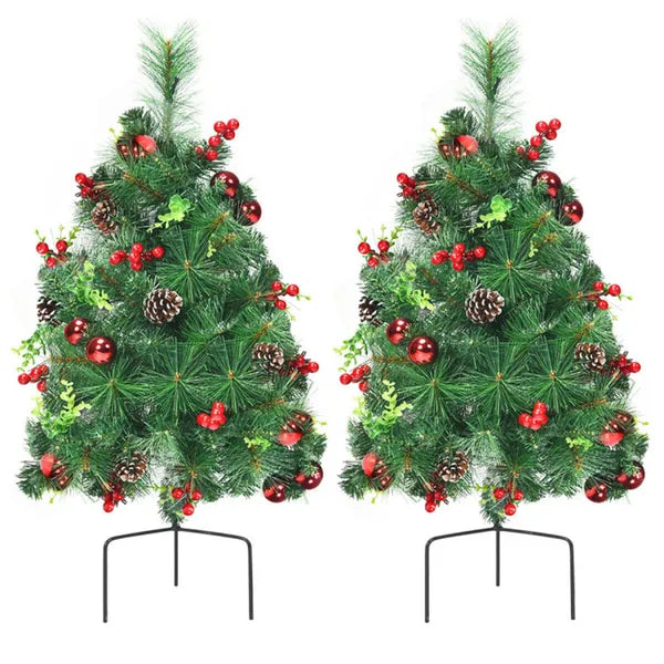 2 PCS 29 pouces Arbres de Noël