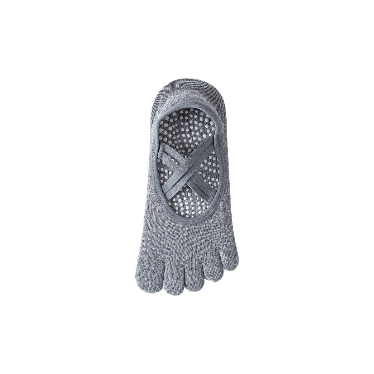 Chaussettes de yoga professionnelles de sport d'intérieur pour femmes Chaussettes de séparation des orteils à cinq pieds