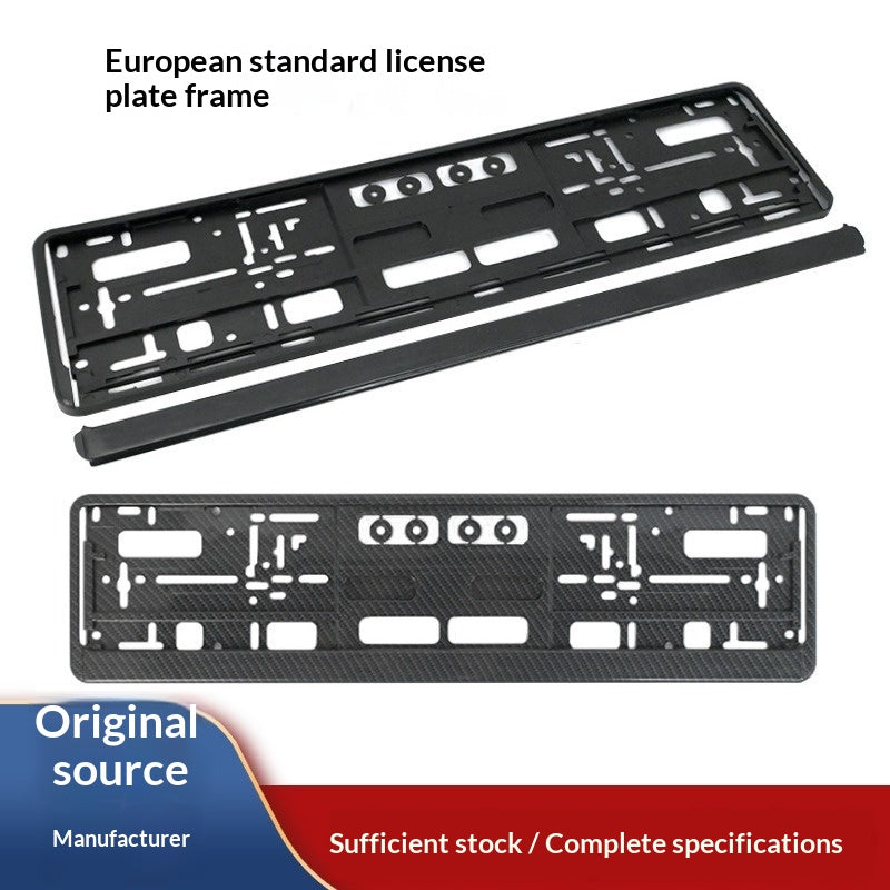 Porte-plaques en plastique unique pour camions